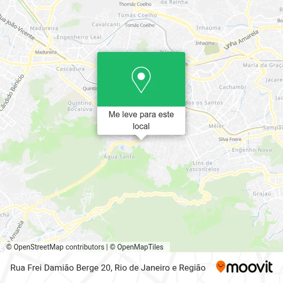 Rua Frei Damião Berge 20 mapa