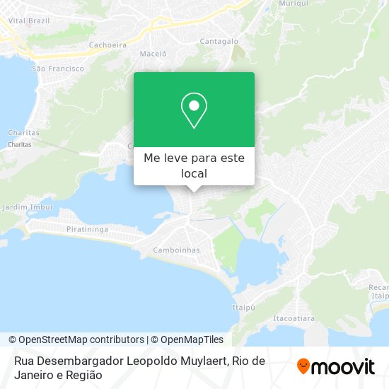 Rua Desembargador Leopoldo Muylaert mapa