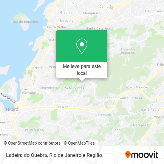 Ladeira do Quebra mapa