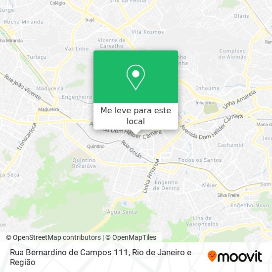 Rua Bernardino de Campos 111 mapa
