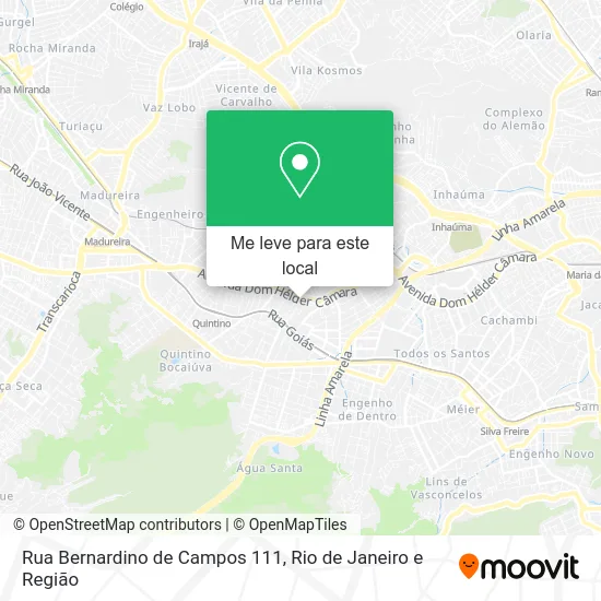 Rua Bernardino de Campos 111 mapa