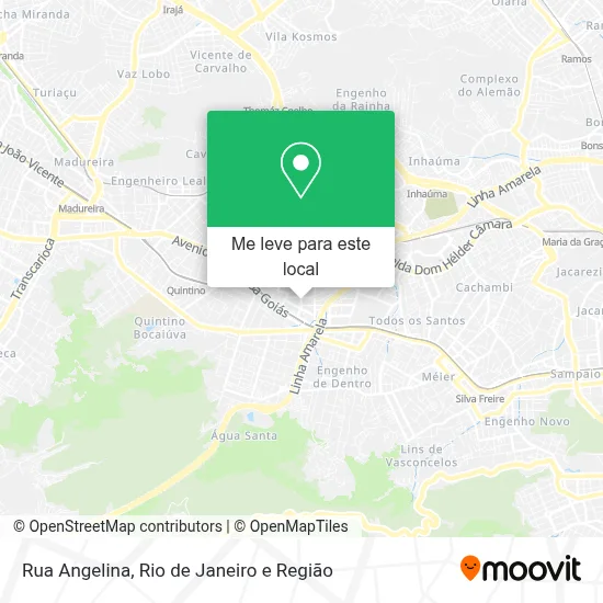 Rua Angelina mapa