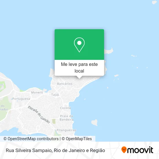 Rua Silveira Sampaio mapa