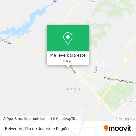 Belvedere mapa