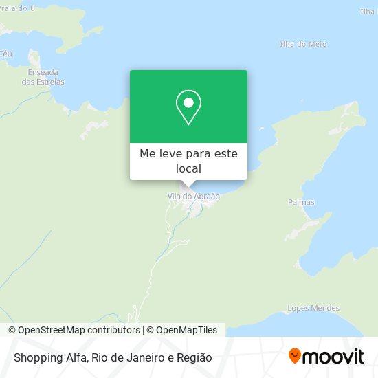Shopping Alfa mapa