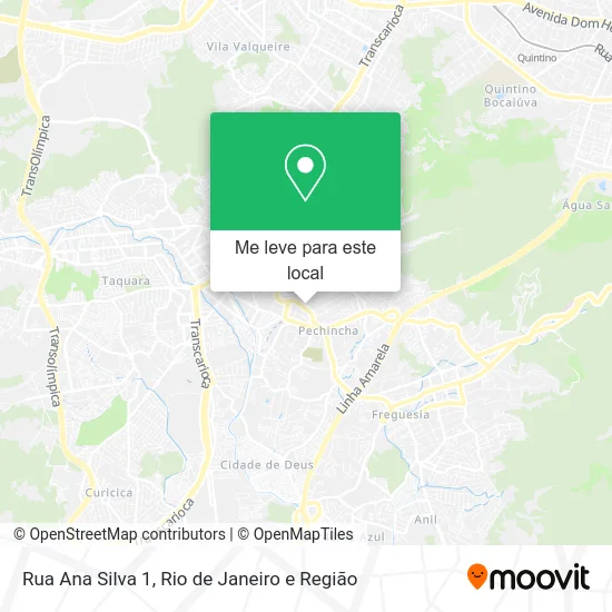 Rua Ana Silva 1 mapa
