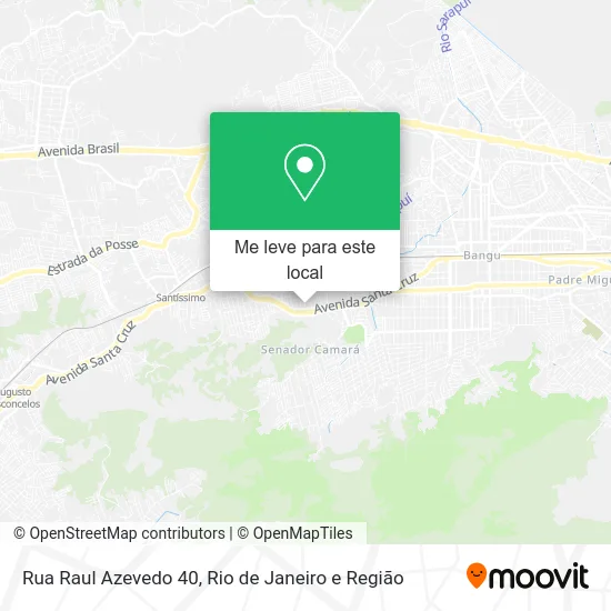 Rua Raul Azevedo 40 mapa