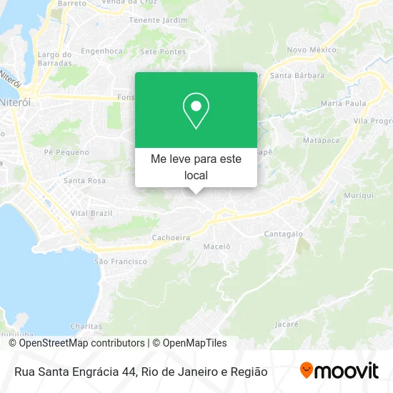 Rua Santa Engrácia 44 mapa