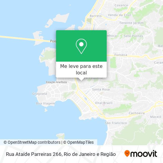 Rua Ataíde Parreiras 266 mapa