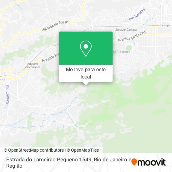 Estrada do Lameirão Pequeno 1549 mapa