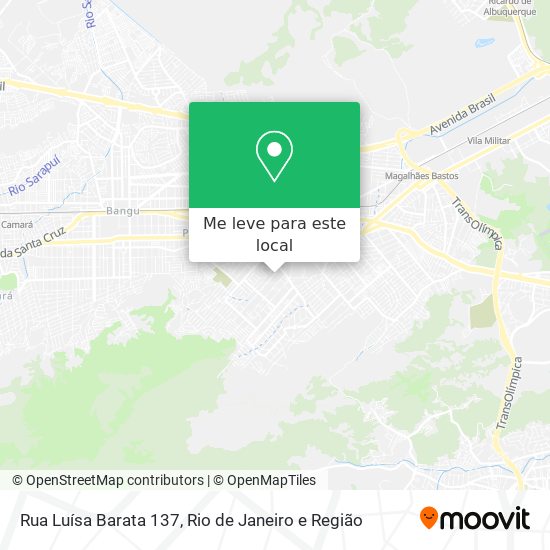 Rua Luísa Barata 137 mapa