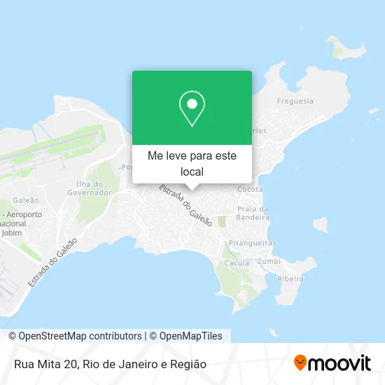 Rua Mita 20 mapa