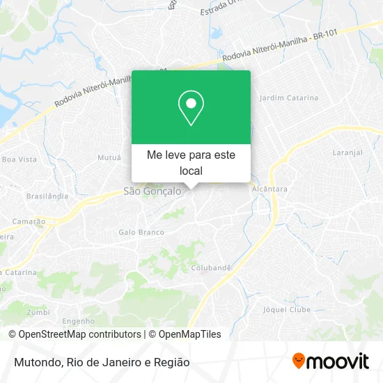 Mutondo mapa