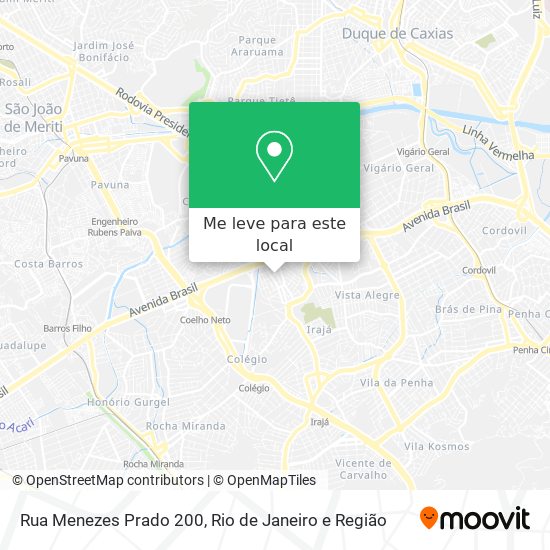 Rua Menezes Prado 200 mapa