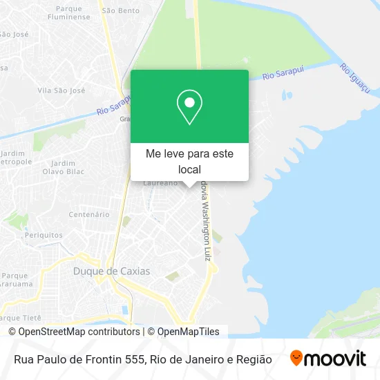 Rua Paulo de Frontin 555 mapa