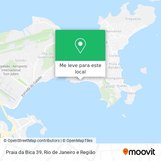 Praia da Bica 39 mapa