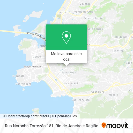 Rua Noronha Torrezão 181 mapa