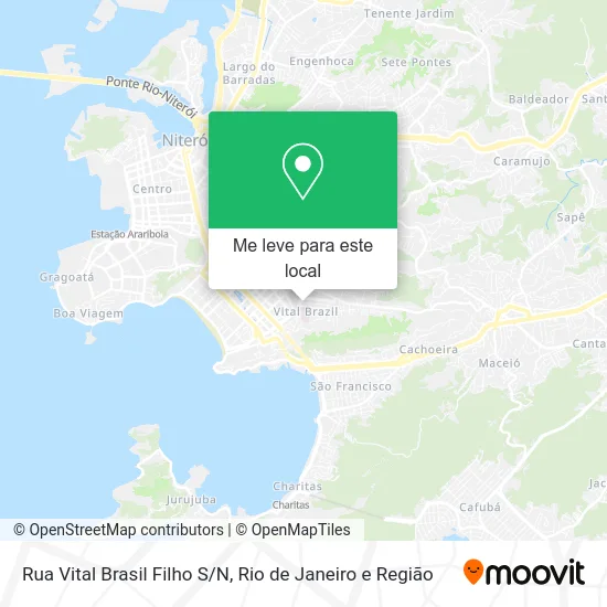 Rua Vital Brasil Filho S/N mapa