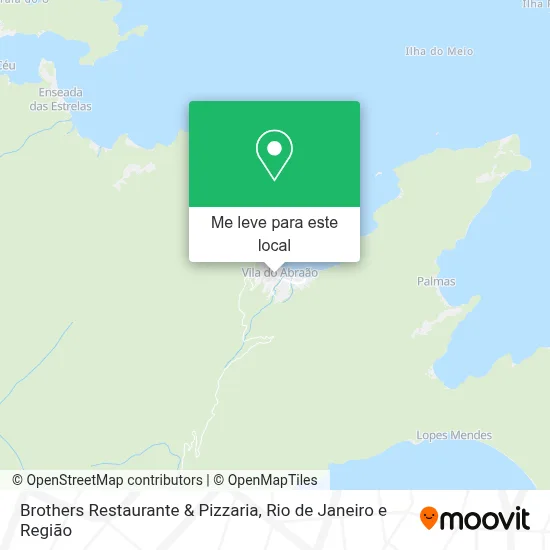Brothers Restaurante & Pizzaria mapa