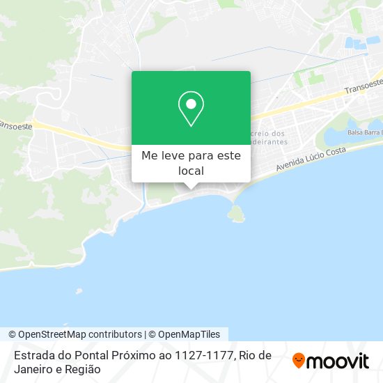 Estrada do Pontal Próximo ao 1127-1177 mapa