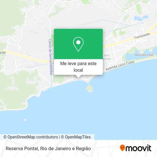 Reserva Pontal mapa