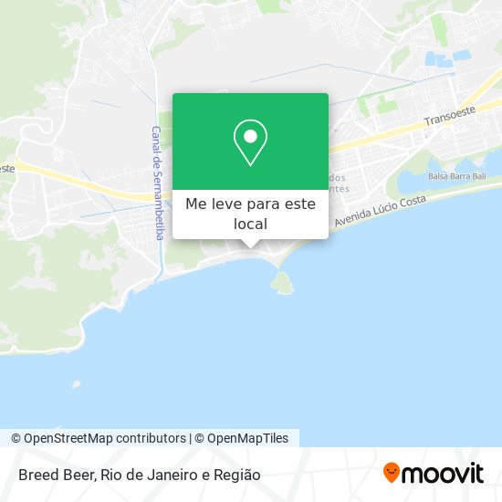 Breed Beer mapa