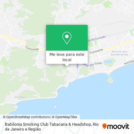 Babilonia Smoking Club Tabacaria & Headshop mapa
