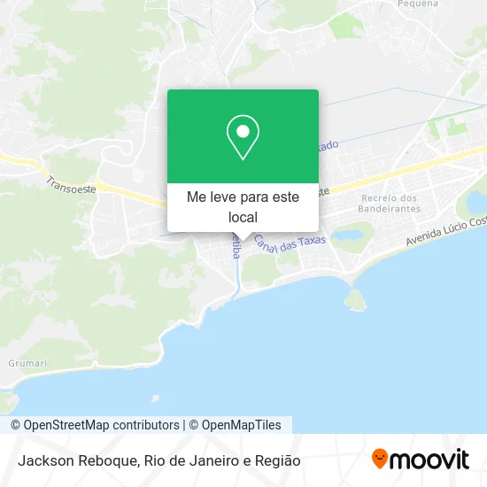 Jackson Reboque mapa