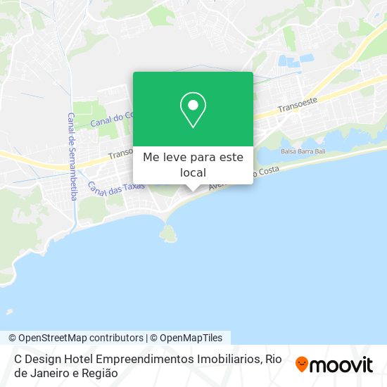 C Design Hotel Empreendimentos Imobiliarios mapa