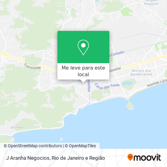 J Aranha Negocios mapa