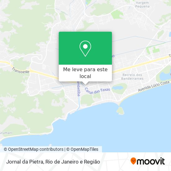 Jornal da Pietra mapa