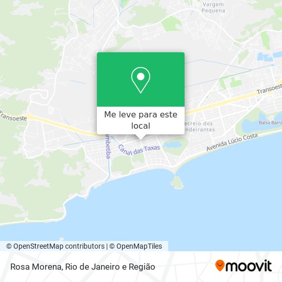 Rosa Morena mapa
