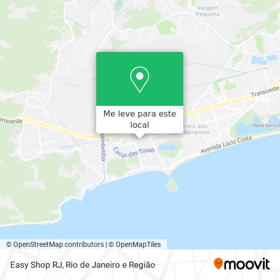 Easy Shop RJ mapa