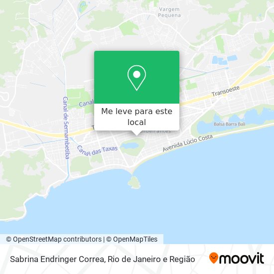 Sabrina Endringer Correa mapa