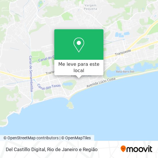 Del Castillo Digital mapa