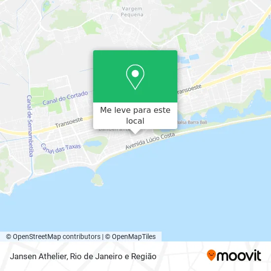 Jansen Athelier mapa