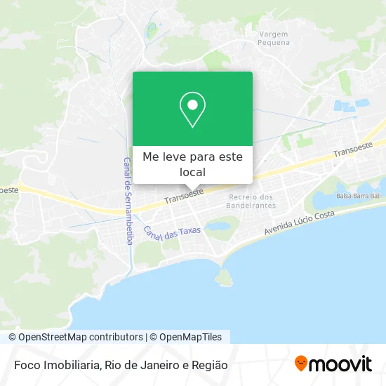 Foco Imobiliaria mapa