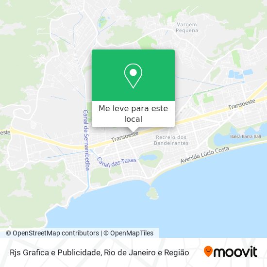 Rjs Grafica e Publicidade mapa