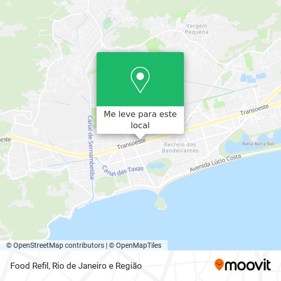 Food Refil mapa