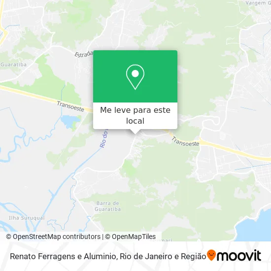 Renato Ferragens e Aluminio mapa