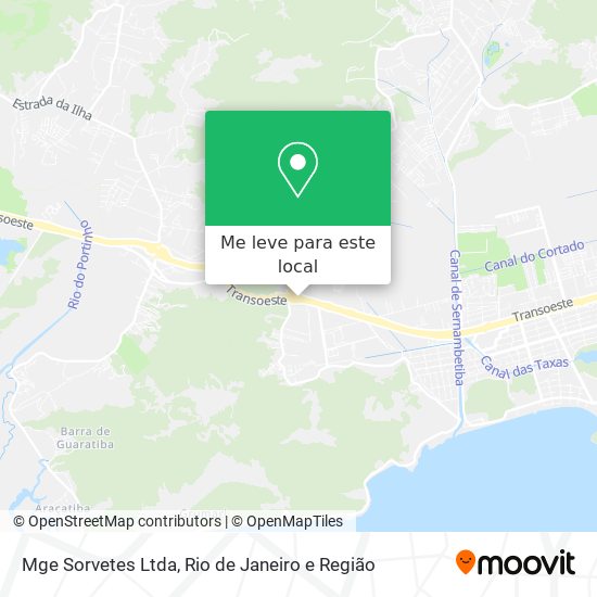 Mge Sorvetes Ltda mapa