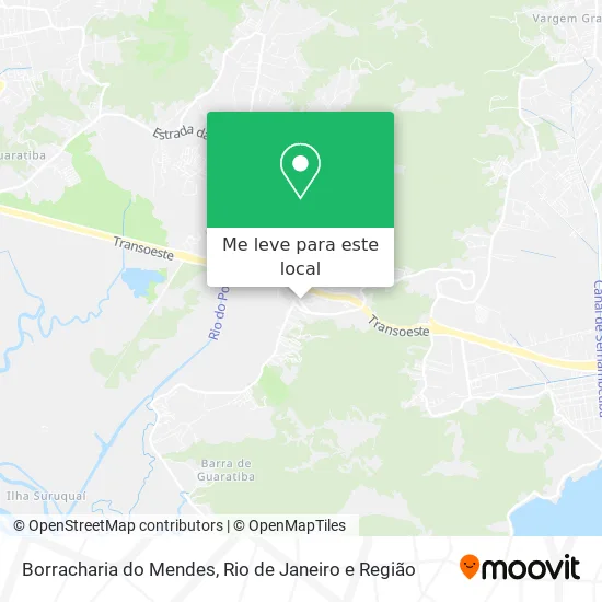 Borracharia do Mendes mapa