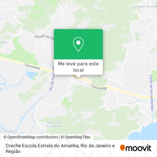 Creche Escola Estrela do Amanha mapa