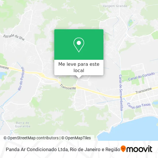 Panda Ar Condicionado Ltda mapa