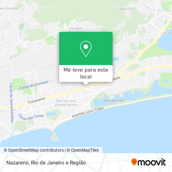Nazareno mapa
