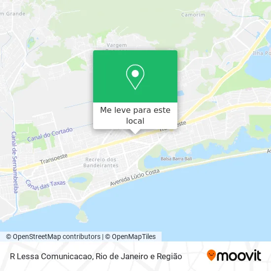 R Lessa Comunicacao mapa