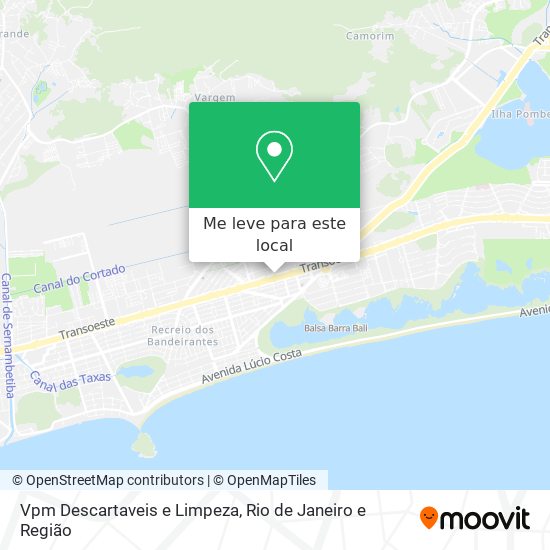 Vpm Descartaveis e Limpeza mapa
