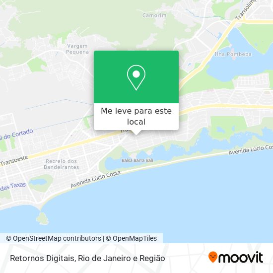 Retornos Digitais mapa