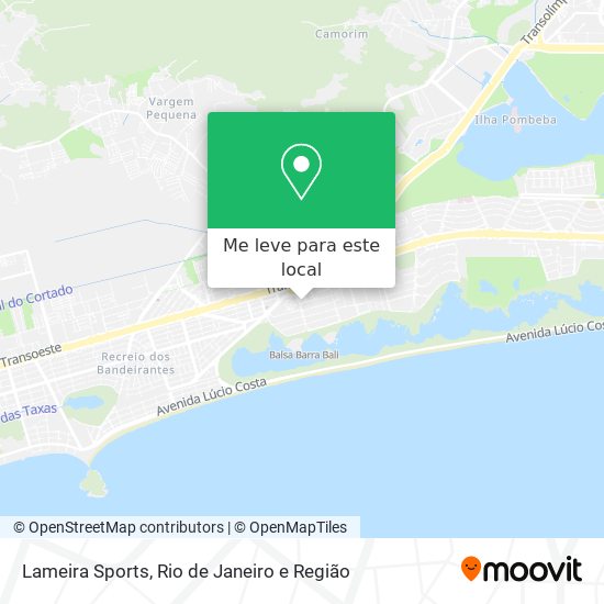 Lameira Sports mapa