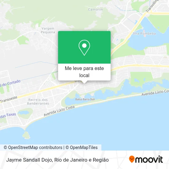 Jayme Sandall Dojo mapa